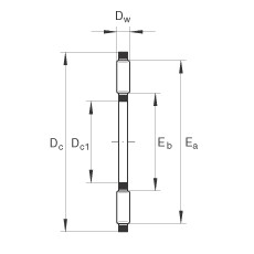 FAG Axial-Nadellager - TC4860