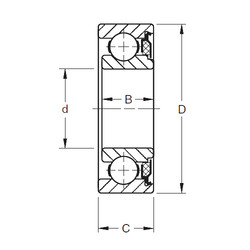 المحامل 205KT Timken