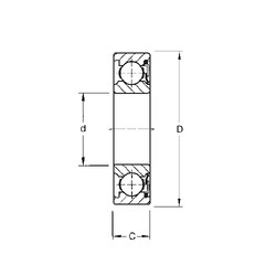 المحامل 203P Timken