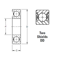 المحامل 306WDD Timken