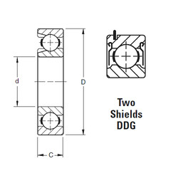 المحامل 313WDDG Timken