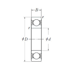 المحامل 6007L11-H-20DDU NSK