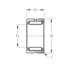 المحامل HJ-142216 Timken