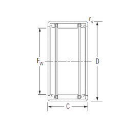 المحامل HK3516.2RS KOYO