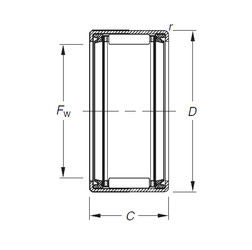 المحامل JTT-814 Timken