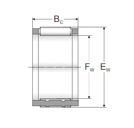 المحامل K140X150X43ZW MPZ