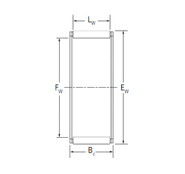 المحامل K18X24X15BE KOYO