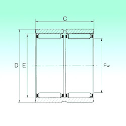 المحامل RNAO 20x28x26 - ZW NBS