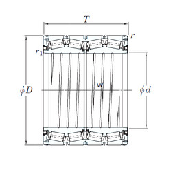 المحامل 4TRS679 KOYO