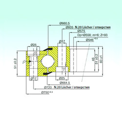 المحامل ZB1.25.0663.200-1SPPN ISB