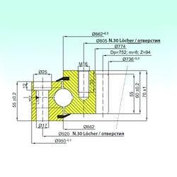 المحامل ZB1.25.0862.201-1SPTN ISB