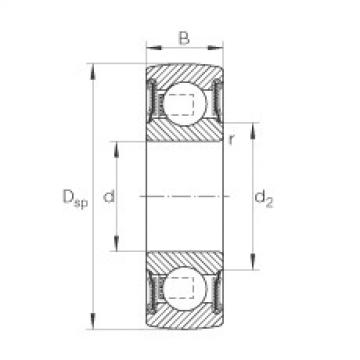 المحامل 210-NPP-B INA