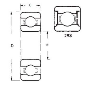 المحامل 16003-2RS FBJ