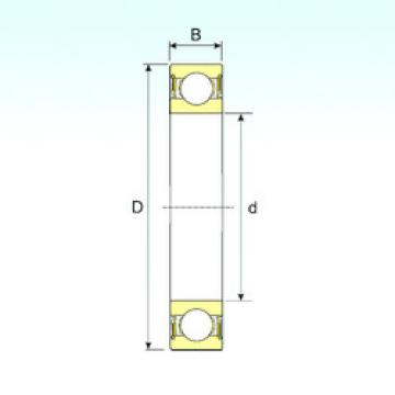 المحامل 6020-2RS ISB