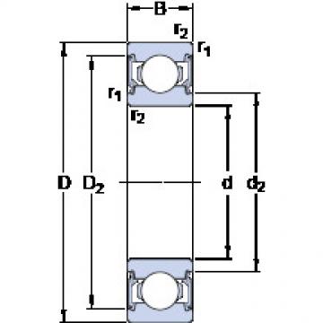 المحامل 6003-2RSLTN9/HC5C3WT SKF