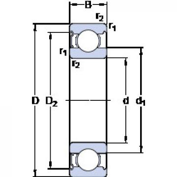 المحامل 6013-Z SKF