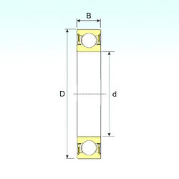 المحامل 6006-2RZ ISB