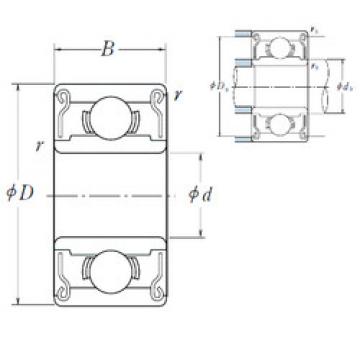 المحامل 609ZZ ISO