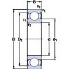 المحامل 6012-2Z SKF