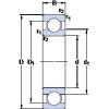 المحامل 16012 SKF