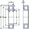 المحامل NJ 2313 ECML SKF #1 small image