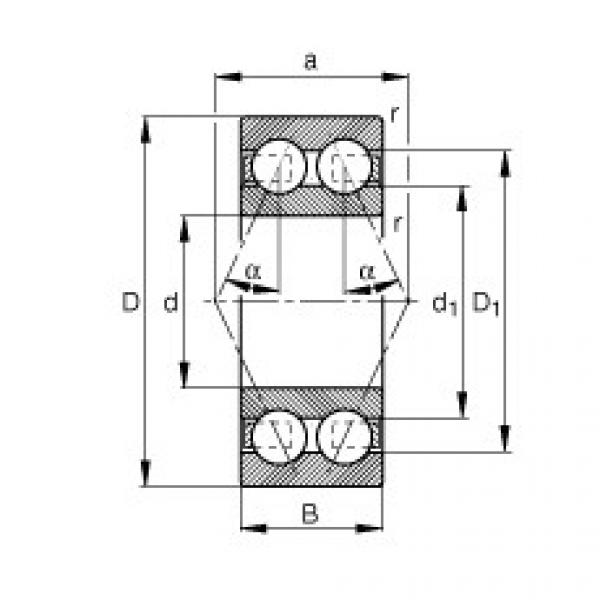 FAG Schr&auml;gkugellager - 3314-BD-XL-TVH #1 image