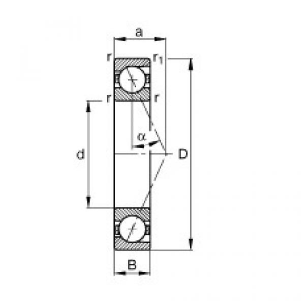 FAG Spindellager - B7013-E-T-P4S #1 image