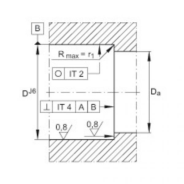 FAG Axial-Schr&auml;gkugellager - BSB050100-T #2 image