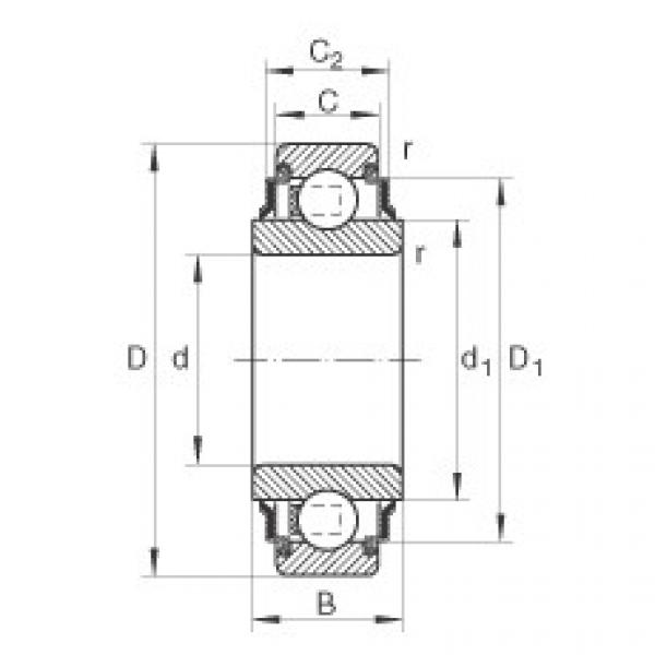 FAG Spannlager - 208-XL-KRR #1 image