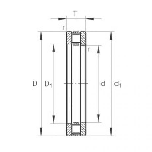 FAG Axial-Zylinderrollenlager - 81209-TV #1 image