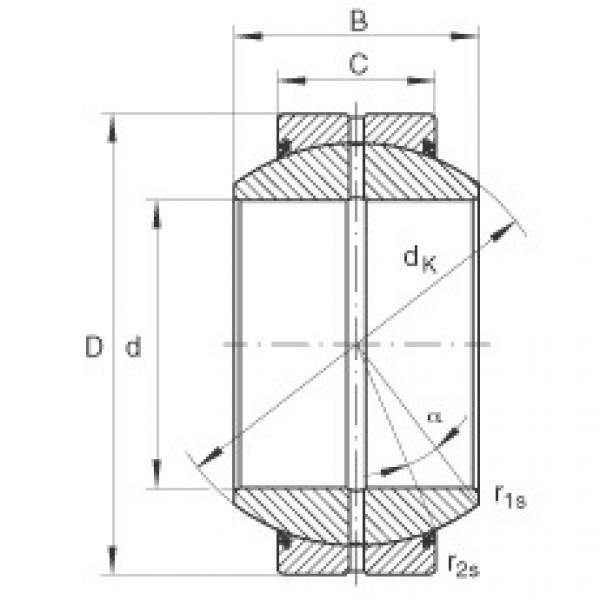 FAG Radial-Gelenklager - GE45-FO-2RS #1 image