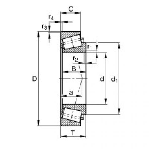 FAG تناقص الأسطوانة المحامل - K28880-28820-XL #1 image