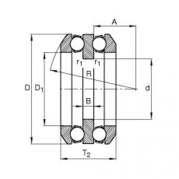 FAG Axial-Rillenkugellager - 54220 #1 image