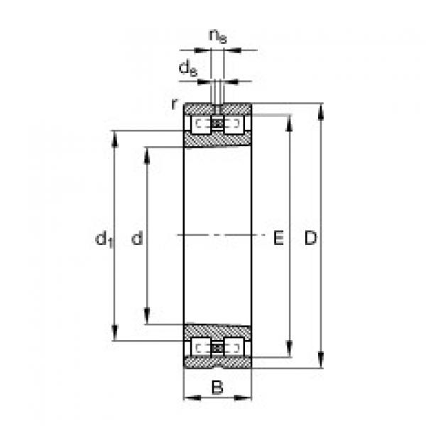 FAG محامل أسطوانية - NN3060-AS-K-M-SP #1 image