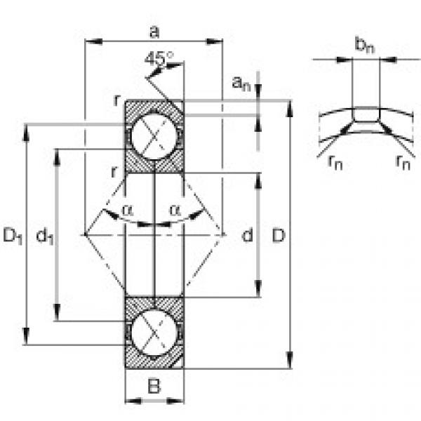 FAG أربعة محامل الاتصال نقطة - QJ236-N2-MPA #1 image