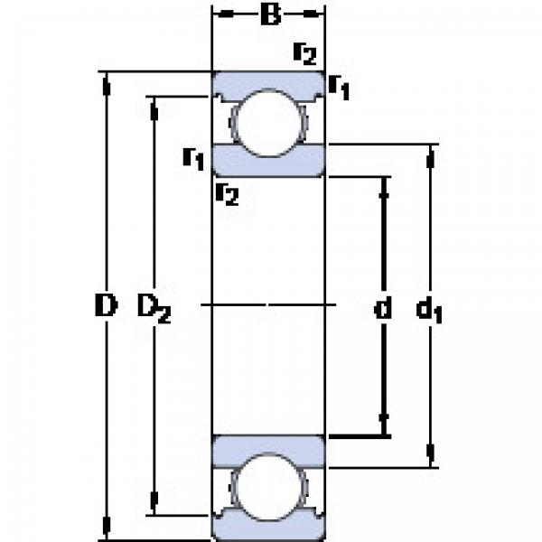 المحامل 16005 SKF #1 image