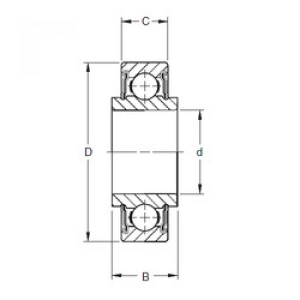 المحامل 203NPP8 Timken #1 image