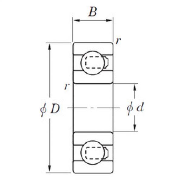 المحامل 3NC6000ST4 KOYO #1 image