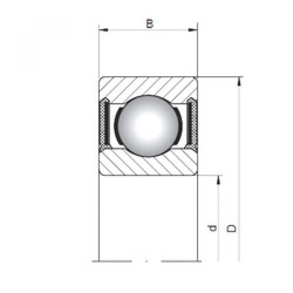 المحامل 604-2RS CX #1 image