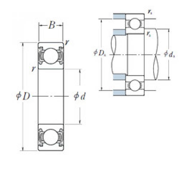 المحامل 6017ZZ NSK #1 image