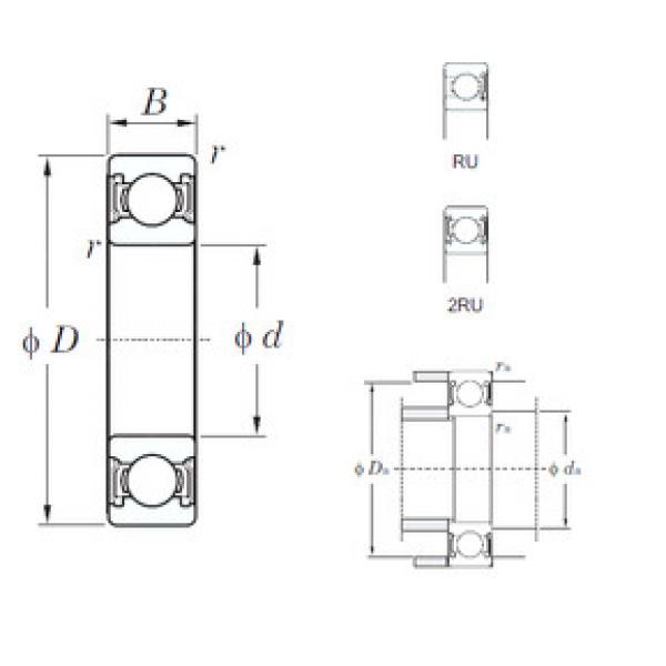 المحامل 6009-2RU KOYO #1 image