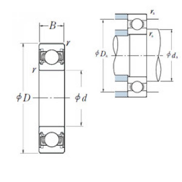 المحامل 6003VV NSK #1 image