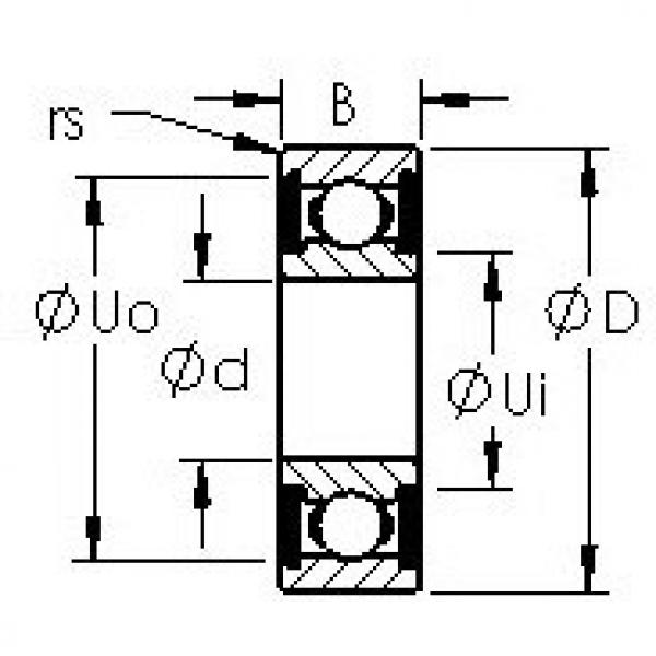 المحامل 606H-2RS AST #1 image