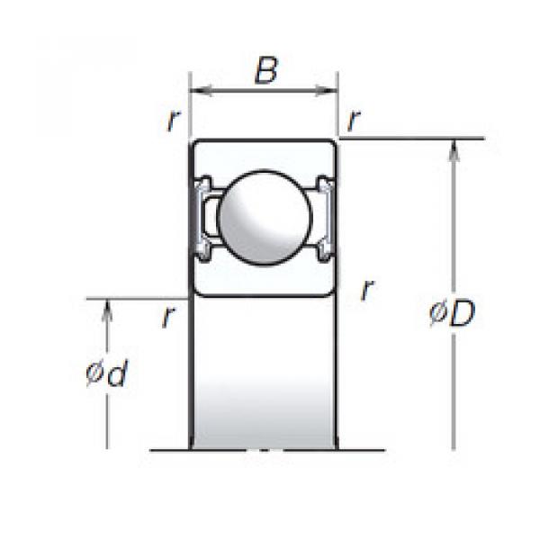 المحامل 6010T1XVV NSK #1 image