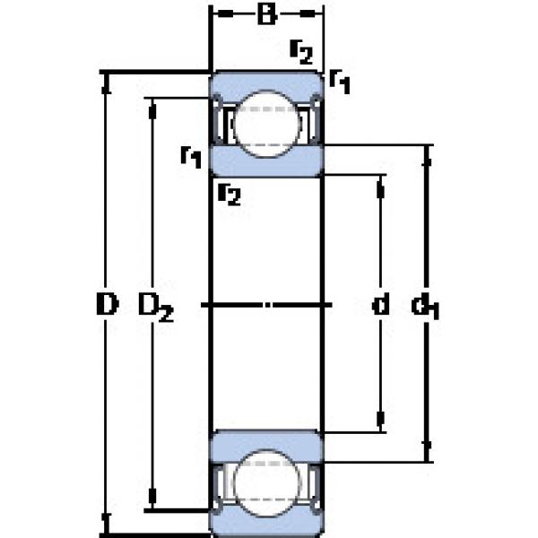 المحامل 6005-2Z/VA208 SKF #1 image