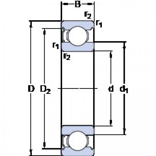 المحامل 6003-Z SKF #1 image