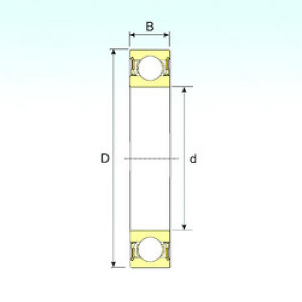 المحامل 6006-2RZ ISB #1 image