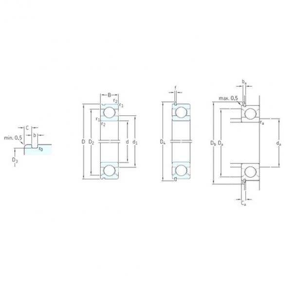 المحامل 6011N SKF #1 image