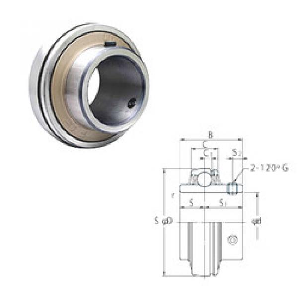 المحامل UC210-31 FYH #1 image