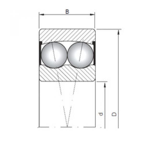 Bearing 2208-2RS CX #1 image